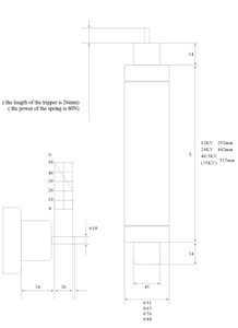 Hrc <span class=keywords><strong>fuse</strong></span> xrnt 12kv 24kv 36kv 40.5kv <span class=keywords><strong>fuse</strong></span> 63a 100a - Product Image 6