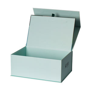 Luxueux ensemble de <span class=keywords><strong>carton</strong></span> de papier d'art recyclable boîte emballage de beauté fermé magnétique en relief pour bougies différents disponibles - Product Image 1