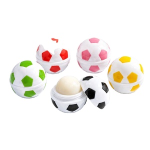 Bálsamo Labial Personalizado con Forma de Balón de Fútbol para Eventos Deportivos, Regalo Promocional OEM - Product Image 1