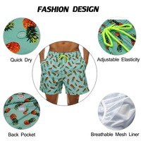 Maillots de bain grande taille pour hommes Offre Spéciale Boxer de plage pour le surf et la natation 1 pièce avec maillot de bain à imprimé unique