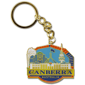 Llaveros de <span class=keywords><strong>Metal</strong></span> Personalizados Hechos a Mano, Ligeros, de Dibujos Animados, Vintage, de Moda, Recuerdos Turísticos de Australia, Melbourne, Regalos de Aleación de Zinc - Product Image 2