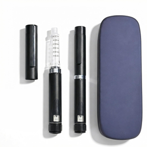 Stylo à insuline réutilisable Blue Metal 60U V2 |   Cartouche OEM 3 ml compatible avec plusieurs médicaments et sécurisée - Product Image 5