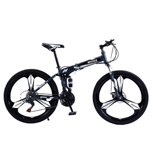 <span class=keywords><strong>Bicicleta</strong></span> Plegable de Montaña OEM China de <span class=keywords><strong>26</strong></span>'' con Suspensión Completa, 21 Velocidades, de Acero, Económica - Product Image 5