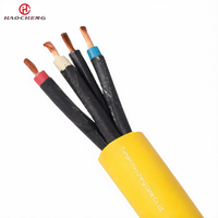 Kabel Fleksibel Tambang MYP 0.66/1.14kV Berlapis Karet dengan Pelindung untuk Sambungan Daya Mesin Tambang Batubara