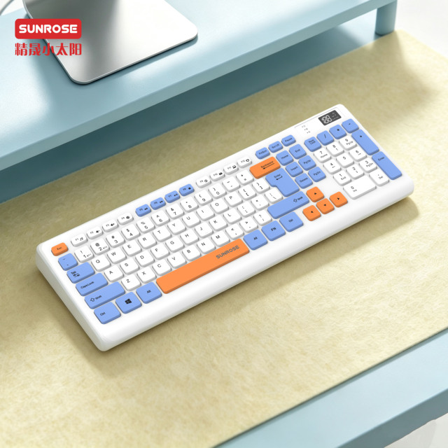 Custom W98PRO Wireless Full-sized Split Keyboard USB Type-C 103 Keys New for PC Desktop Ergonomic Design Waterproof