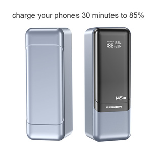 Banco <span class=keywords><strong>de</strong></span> energía para computadora portátil <span class=keywords><strong>de</strong></span> 145W 27000mAh Dual Fast charge PD 145W <span class=keywords><strong>de</strong></span> alta potencia para viajes al aire libre con diseño delgado Pantalla LED ancha - Product Image 5