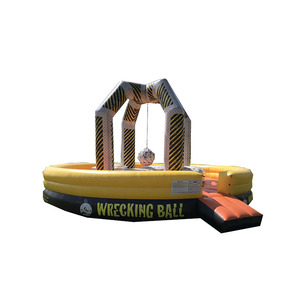 <span class=keywords><strong>Jeu</strong></span> de démolition humaine gonflable en PVC pour enfants, idéal pour les événements et les fêtes foraines en plein air - Product Image 4
