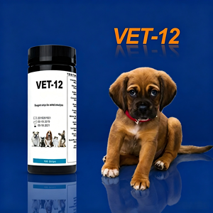 Bandelettes de test urinaire pour animaux de compagnie : Détection des infections urinaires, du diabète, de la fonction rénale <span class=keywords><strong>et</strong></span> hépatique – 10/12/14 paramètres – Bandelettes de test urinaire pour chiens <span class=keywords><strong>et</strong></span> chats - Product Image 6