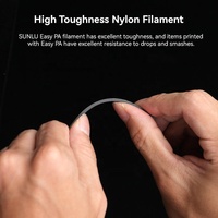 Filament en nylon Colorzone facile à imprimer, haute résistance, durable, sans fissures, sans déformation, filament pour imprimante 3D