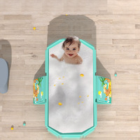 Nouvelle conception de baignoire pliable portable pour enfants