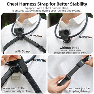 Support de cou magnétique réglable à dégagement rapide pour DJI Osmo Nano/<span class=keywords><strong>Action</strong></span> 6, accessoires de fixation frontale pour vue à la première personne - Product Image 3