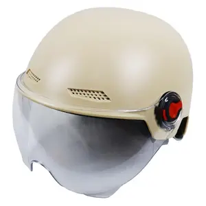 Giá thấp tùy biến mở mặt ABS Mũ bảo hiểm Chất lượng cao Scooter nửa mặt Mũ bảo hiểm