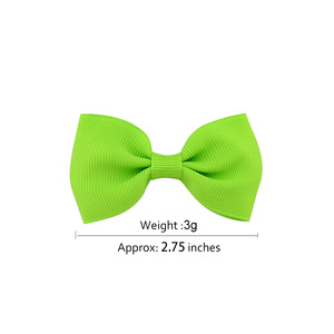 Pasador de Pelo con Lazo de Tela Personalizado de <span class=keywords><strong>Guanchen</strong></span> para Niñas, 2.75 Pulgadas, Moda, Paquete Personalizado - Product Image 4