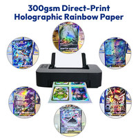 Carte Collezionabili TCG Colorway 2026 Premium 300gsm con Stampa Olografica Fronte-Retro