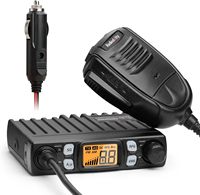 Radio CB-27 Pro Mini CB Radio 40 Saluran AM FM SSB Radio Mobil Walkie Talkie 4W 10 Mil
