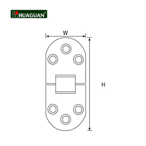 Cerniera a Scomparsa per Tavolo con Sportello Pieghevole - Product Image 2