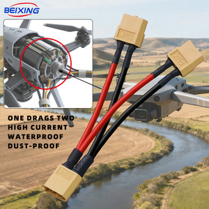 Kabel Servo Drone, Konektor JST E00065, 25cm, untuk Servo RC, Kontrol Presisi Tinggi, Fleksibel, Tahan Aus - Product Image 1