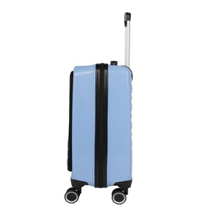 Bagage de cabine personnalisable avec ouverture frontale |   Valise à roulettes ABS+PC avec serrure TSA pour voyageur d'affaires - Product Image 2