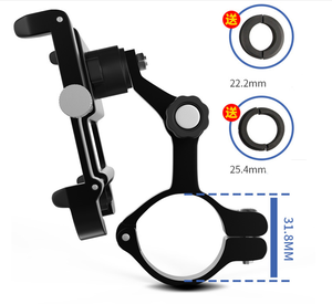 Support de téléphone portable de vélo réglable GUB Plus11 tourné à 360 degrés <span class=keywords><strong>pour</strong></span> moto vélo électrique - Product Image 3