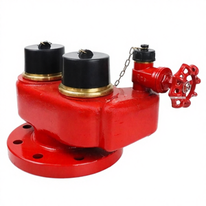 Minchang MC-303 4-Zoll Messing BS3360 Flansch-Wassersammler Einlass 4-Wege-Wasserpumpe Feuerwehrausrüstung Zubehör - Product Image 2