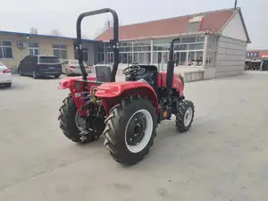 Lutian perlengkapan pertanian traktor pertanian traktor roda mesin Mini efisien tinggi untuk dijual