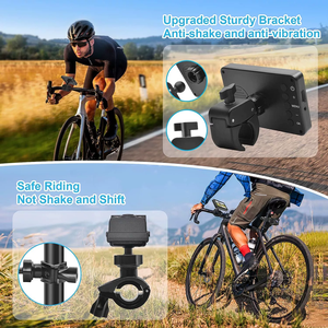Caméra de rétroviseur de vélo PZvision, caméra de vision arrière de vélo, vision nocturne, caméra de rétroviseur avec grand angle, écran 1080P - Product Image 3