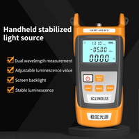 Fuente de Luz Láser de Fibra Óptica Portátil de 1310/1550nm con Valor Luminoso Ajustable para Aplicaciones FTTH