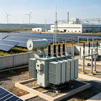 Matériaux de bobinage Cuivre Aluminium Transformateur de puissance immergé dans l'huile 4000 kVA 35 kV S20-4000/35 Noyau à grain orienté 50 Hz