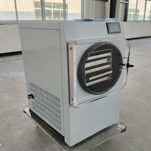 เครื่องอบแห้งแบบแช่แข็งเกรดอาหารสำหรับขนม ผลไม้ พร้อมปั๊ม PLC อัตโนมัติ ความจุ 20 กก. - Product Image 4