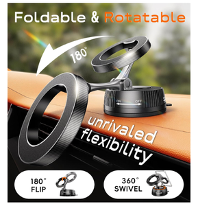 Suporte Magnético para Carro com Rotação de 360 Graus e Almofada de Gel, Super Forte para Smartphones Grandes - Product Image 5