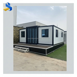 Maison mobile pliable de luxe, maison préfabriquée en conteneur pour bureau ou habitation, conteneur en acier extensible en <span class=keywords><strong>vente</strong></span> en Australie - Product Image 4