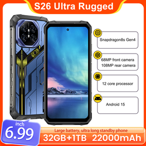 Oem ODM S26 siêu mtk6769 22000mAh <span class=keywords><strong>Android</strong></span> 14 IP68 điện thoại gồ ghề - Product Image 6