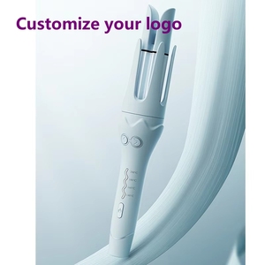 36mm Automatic Hair Curler Negative Ion Wave Curling Iron 4 Temp Settings Ceramic Coating Bi-Directional <b>Timer</b> Buzzer for Long H - Product Image 1
