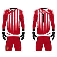 Maillots de football en polyester à séchage rapide pour femmes, uniformes d'équipe sportive avec logo personnalisé