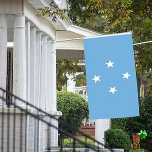 ธงไมโครนีเซียอันตราประเทศ3X5ฟุตแขวนกลางแจ้งเส้นใยโพลีเอสเตอร์ - Product Image 5