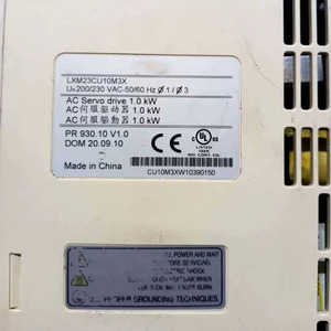 ไดรฟ์รุ่น LXM23DU10M3X 1.0KW ซีรีส์ LXM23 สภาพดี ใช้งานได้ LXM23DU10M3X LXM23DU10M3X 1.0KW ไดรฟ์รุ่น LXM23 สภาพดี ใช้งานได้ - Product Image 3