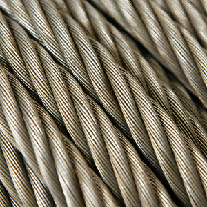 Câble en acier galvanisé haute résistance 35(W)xK7 résistant à la rotation pour grues - Product Image 3