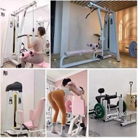 Machine de Squat Professionnelle en Acier pour Entraînement des Cuisses Internes et Externes, pour Femmes, Usage Commercial en Salle de Sport