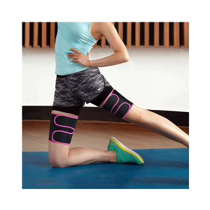 Gaine amincissante pour femme, moulant les jambes, transportable, amincissant, brûle-graisses, sauna, hauteur des cuisses, mollet, manchon <span class=keywords><strong>de</strong></span> compression, pour <span class=keywords><strong>triathlon</strong></span>, exercices <span class=keywords><strong>de</strong></span> sécurité - Product Image 1