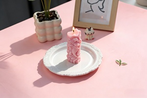 Ensemble de moules en silicone 3D pour bougies, motifs Fée, Tulipe et Cactus Saguaro, pour kits de fabrication de bougies <span class=keywords><strong>DIY</strong></span> professionnels - Product Image 4