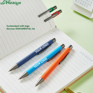 Nouvelle promotion Stylos à bille en métal bon marché avec impression personnalisée gravée au laser Logo de marque Fabricant Stylo à bille Cadeau - Product Image 3