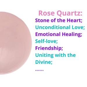 <b>Crystal</b> <b>Ball</b> Sphere Rose Quartz 7 Spheres 24 26 Mm Natural Gemstone For Energy Healing Reiki Meditation Love Palm Touch Stones - Product Image 2