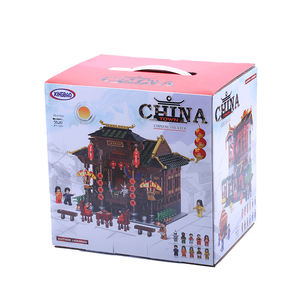 Xingbao 01020 <span class=keywords><strong>Rue</strong></span> Zhonghua <span class=keywords><strong>Théâtre</strong></span> chinois Blocs <span class=keywords><strong>de</strong></span> construction Jouets <span class=keywords><strong>de</strong></span> construction Cadeau pour enfants Jouets <span class=keywords><strong>de</strong></span> construction - Product Image 5