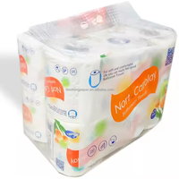 Vente en gros de papier toilette en vrac pas cher haute qualité papier toilette écologique personnalisé 2/3/4 plis