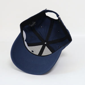 Venta directa de fábrica, logotipo bordado personalizado, gorras Unisex, gorras casuales ajustables de 6 paneles, gorras de béisbol de sarga de algodón estructurado - Product Image 5