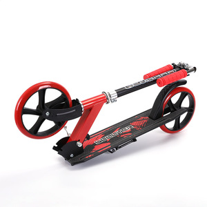 สกู๊ตเตอร์แบบพับได้สำหรับผู้ใหญ่ สีแดง ดำ น้ำเงิน ปรับความสูงได้ รุ่น YS-8831 สำหรับนักเรียนและเด็ก - Product Image 2