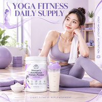 Mélange de Boissons Protéinées Personnalisées pour Femmes : Isolat de Lactosérum, Soja, CLA, Canneberge, DHA, Taurine, Multivitamines, Calcium, Magnésium – OEM/ODM