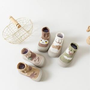 Bébé Chaussettes Chaussures Infantile Mignon Dessin Animé Enfants Garçon Chaussures Semelle en Caoutchouc Souple Enfant Sol Sneaker <span class=keywords><strong>BeBe</strong></span> Chaussons Enfant Filles Premier Marcheur - Product Image 2