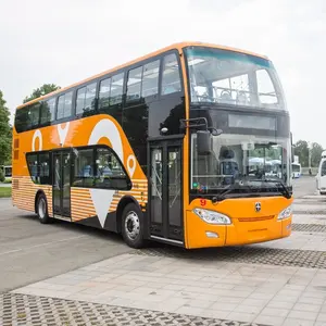 Autobús de doble cubierta con 72 asientos, turismo, doble cubierta