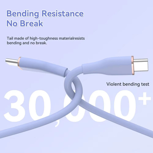 Cable USB C de Carga Rápida de 2m y 60w, Cable de Datos y Cargador para S21 S20 <span class=keywords><strong>A51</strong></span> Mi 10 - Product Image 6